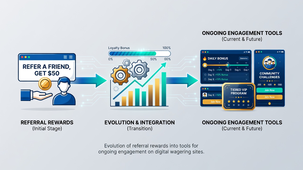 Entwicklung von Referral-Boni zu Engagement-Tools bei Wettseiten